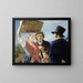 Market Rumors - Jean Henri de Coene — framed artwork on a wall