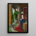 L'Annonciation - Jean Hey — framed artwork on a wall