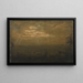 The Night Watch in an airplane - Jean Joseph Enders — framed artwork on a wall