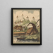 Old Lucerne - Jean Joseph Séraphin Renggli — framed artwork on a wall