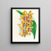 Houlletia brocklehurstiana - Jean Jules Linden — framed artwork on a wall