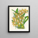 Odontoglossum boddaertianum - Jean Jules Linden — framed artwork on a wall