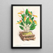Restrepia antennifera - Jean Jules Linden — framed artwork on a wall