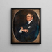 Portrait of Max Horn - Jean Laudy — framed artwork on a wall