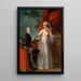 Margaret Callander and her son James Kearney - Jean-Laurent Mosnier — framed artwork on a wall