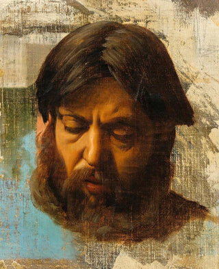 Jean Lecomte du Nou - Bearded Mans Head.webp