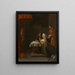Lâcher - Jean-Léonard Lugardon — framed artwork on a wall