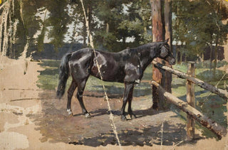 Jean Lulvs - Black horse.webp