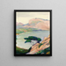 Côte du Carmel - Jean Mannheim — framed artwork on a wall