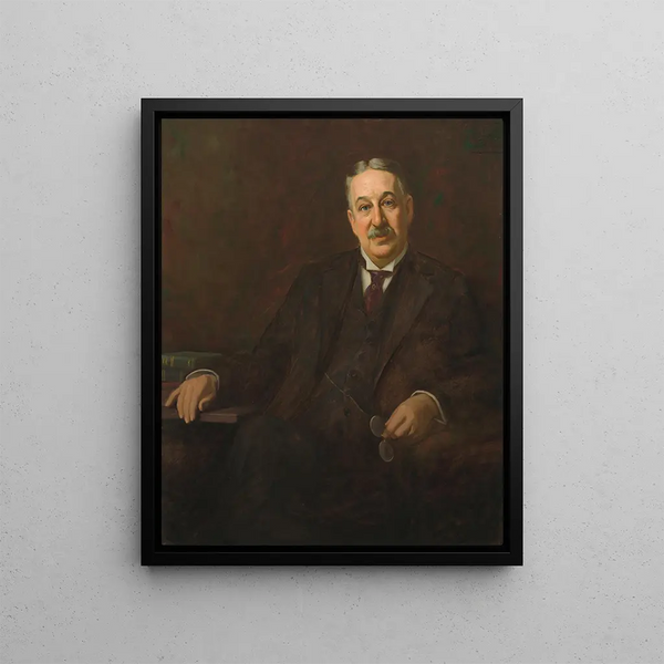 King Camp Gillette - Jean Mannheim — framed artwork on a wall