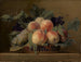 Basket of peaches and grapes - Jean Michel Picart — artwork view