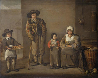 A Family of Peasants - Jean Michelin — artwork view