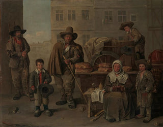 The bakers' cart - Jean Michelin — artwork view