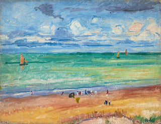 La Plage - Jean Misceslas Peské — artwork view