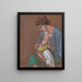 Maternité - Jean Peské — framed artwork on a wall