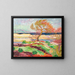 Landscape Painting of the South - Jean Peske — framed artwork on a wall