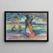 The Harvest - Jean Peske — framed artwork on a wall