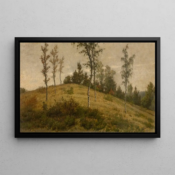 View of Putte - Jean Pierre François Lamorinière — framed artwork on a wall