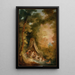 Bathing in a park - Jean Pierre Norblin — framed artwork on a wall