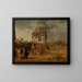 Pendre les traîtres - Jean Pierre Norblin — framed artwork on a wall