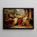 Caius Furius Cressinus Accused of Witchcraft - Jean Pierre Saint-Ours — framed artwork on a wall