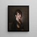 Portrait of a Lady - Jean-Pierre Saint-Ours — framed artwork on a wall