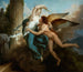 La Réunion de Cupidon et Psyché - Jean Pierre Saint-Ours — artwork view