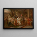 The Funerals of Philopoemen - Jean Pierre Saint-Ours — framed artwork on a wall