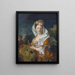 Portrait of a Lady in Pomona - Jean Ranc — framed artwork on a wall