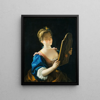 Jean Raoux - A Woman at her Mirror.webp