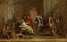 Alexandre offers Apelle his concubine Pancaspe - Jean Restout the Younger — artwork view