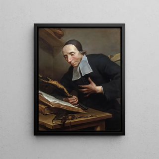 Jean Restout the Younger - Labb Tournus 16721733 en prire.webp