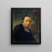 Portrait of the Tournus Laboratory 1672-1733 - Jean Restout the Younger — framed artwork on a wall