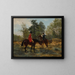 Cover of Drawing - Jean Richard Goubie — framed artwork on a wall