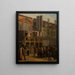 La Parade de Bobèche et Galimafré boulevard du Temple - Jean Roller — framed artwork on a wall