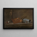 Attributes of the Painter - Jean Siméon Chardin — framed artwork on a wall