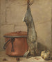 Lapin et marmite en cuivre - Jean Siméon Chardin — artwork view