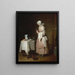 L'infirmière attentionnée - Jean Siméon Chardin — framed artwork on a wall