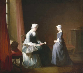 La bonne éducation - Jean Siméon Chardin — artwork view