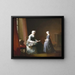 La bonne éducation - Jean Siméon Chardin — framed artwork on a wall