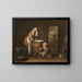 La Laveuse - Jean Siméon Chardin — framed artwork on a wall