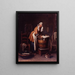 Laveuse - Jean Siméon Chardin — framed artwork on a wall