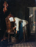 a Woman Drawing Water from the Cistern - Jean Siméon Chardin — artwork view