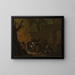 Attack on Travelers - Jean Tassel — framed artwork on a wall