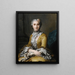 Portrait of Alphonsine Geneviève de Barjot de Roncthe Countess of Durfort - Jean Valade — framed artwork on a wall