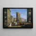 The Passage of the Allied Sovereigns on Boulevard Saint-Denis on April 10, 1814 - Jean Zippel — framed artwork on a wall