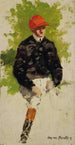 Study for a jockey - Jean van Marcke de Lummen — artwork view