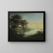 Château de Rosendal vu de l'est - Jeanna Elisabeth Ekerman — framed artwork on a wall