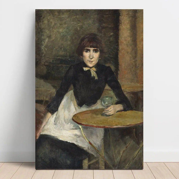 Reproduction of the painting Jeanne Wenz at La Bastille - Henri de Toulouse-Lautrec