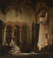 Jeanne de France en tant que religieuse dans le couvent de Bourges - August von Bayer — artwork view